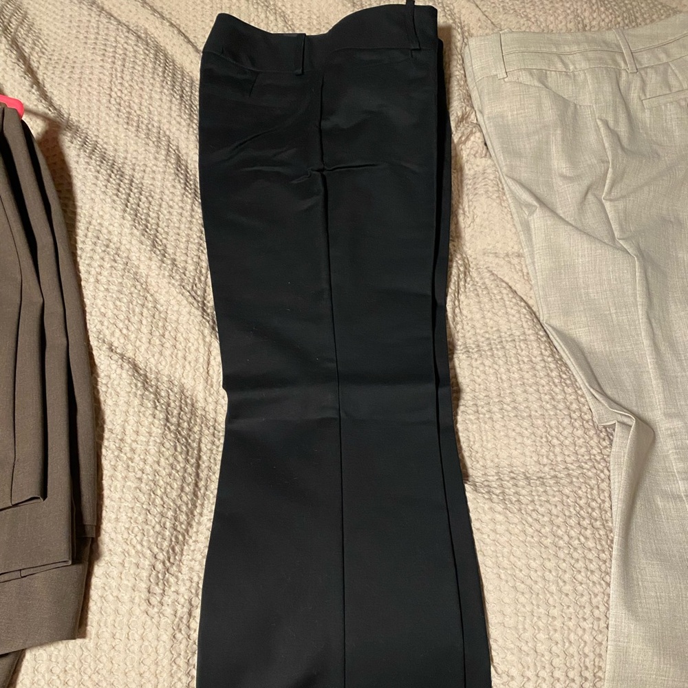Black business bootcut pants - NWT